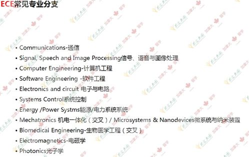 ece专业研究生类别-硕士ECE常见专业分支