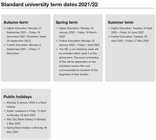 美国各大学学期起止时间-美国开学时间详细介绍