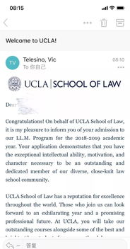 ucla llm拒-美国T14法学院新晋成员