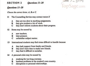 雅思强化Test4Section4-剑5雅思听力Test4Section4新生讲座场景解析