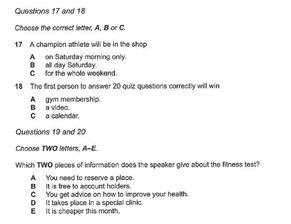 雅思10test1section1-雅思剑10听力Test1Section1题目+答案解析