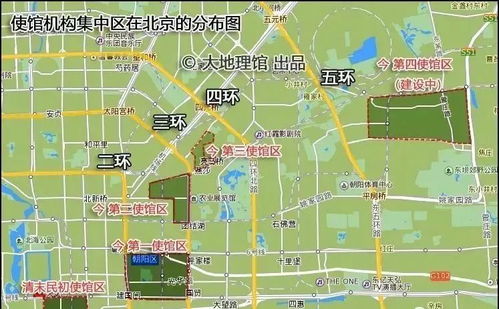 北京市美国大使馆地图-北京美国大使馆签证中心