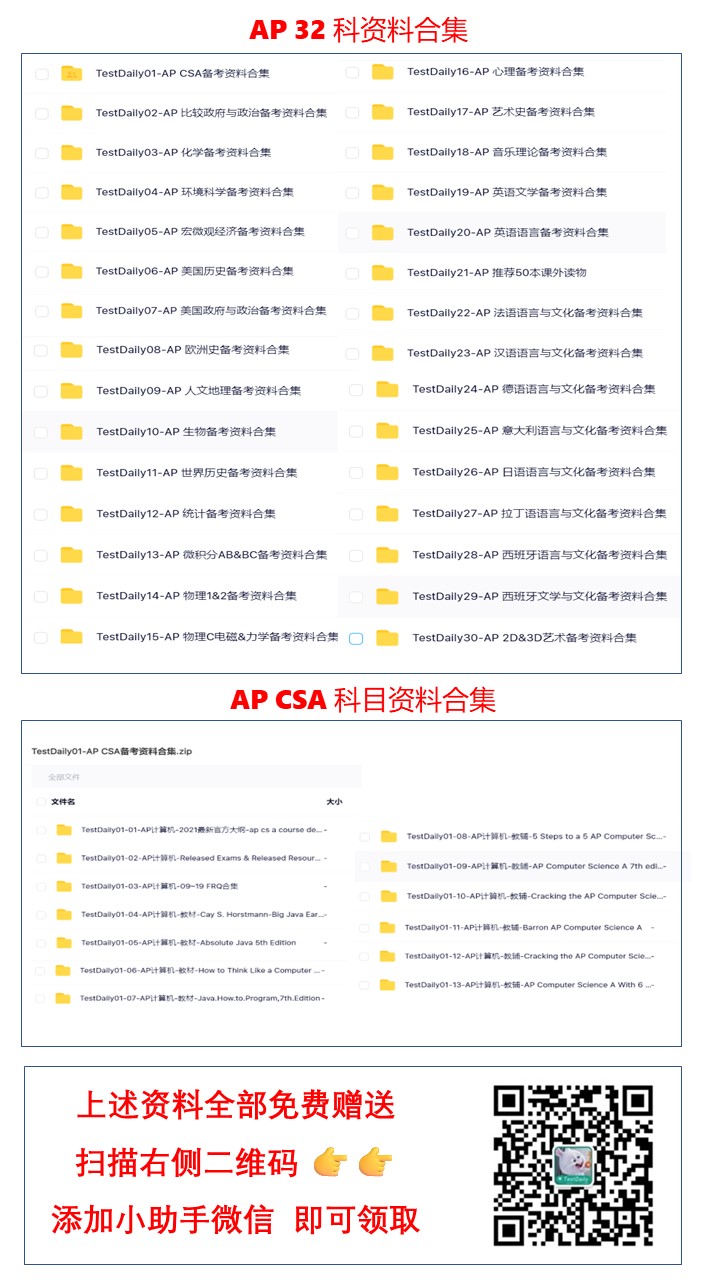 中国ap课程-盘点适合中国学生的AP课程科目