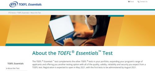 托福essentials-ETS将对留学生推出新托福考试