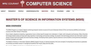 msis硕士是什么专业-马里兰大学商学院信息系统管理硕士MSIS在读生答疑帖