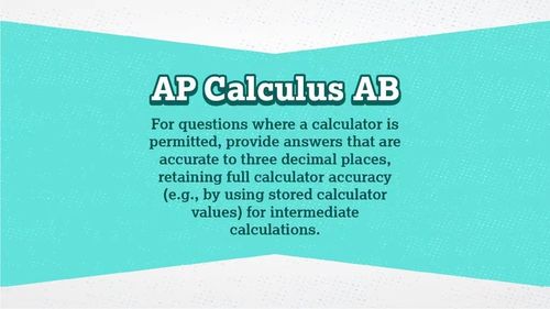 ap微积分考试5分线-AP微积分BC5分备考心得