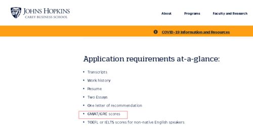 jhu应用经济需要gre吗-jhu应用经济硕士值得读吗