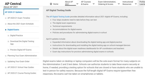 ap申请补考没有考试2021-2021AP出分时间官宣