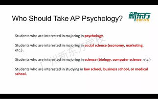 Ap心理学有趣吗-容易拿满分的热门AP课程推荐