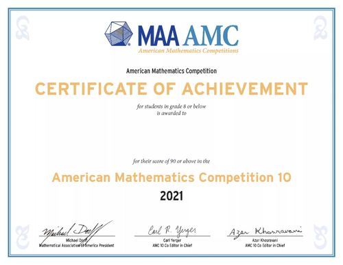 amc数学竞赛范围-AMC数学竞赛报名及考试流程