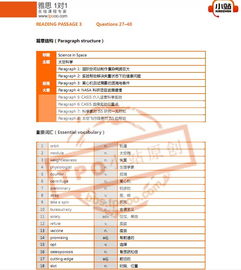 雅思OGtest7-雅思ogtest6阅读答案解析