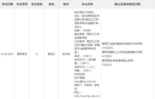 哈尔滨雅思考位-2021年1月黑龙江哈尔滨雅思考试时间及考试地点详情介绍