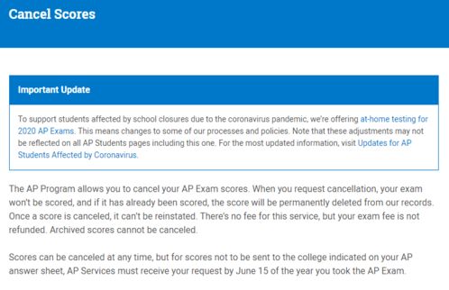 ap成绩取消会显示吗-AP成绩不好可以取消吗