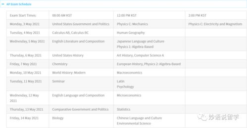 ap考试时间冲突2021-2021大陆AP考试新安排