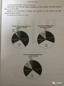 静态图英文雅思双饼图-雅思写作饼图的思路解析