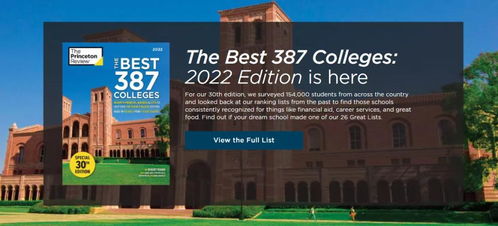 2022美本排名-2022USNEWS美国大学排名